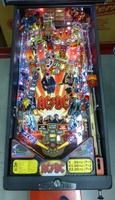 Image # 69953: AC/DC (Pro Vault Edition) Illuminated Playfield 
(Serial number E268713.)