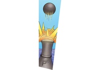 Image # 70132: Cannon Lagoon Backbox Artwork - Left