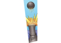 Image # 70133: Cannon Lagoon Backbox Artwork - Right
