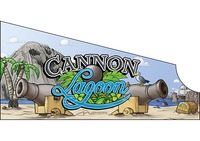 Image # 70134: Cannon Lagoon Cabinet Artwork - Left