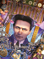 Image # 77975: Houdini Master of Mystery Playfield - Detail