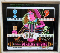 Image # 46470: Dealer's Choice Backglass