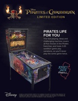 Image # 73027: Pirates of the Caribbean (Limited Edition) Flyer - Game Features - Front
