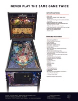 Image # 73028: Pirates of the Caribbean (Limited Edition) Flyer - Game Features - Back