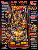 Image # 72511: Iron Maiden Legacy Of The Beast (Limited Edition) Flyer - Back