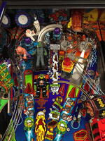 Image # 78496: Monster Bash (Remake Limited Edition) Upper Playfield 
(Limited Edition number 355 of 1250.)