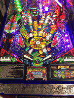 Image # 78500: Monster Bash (Remake Limited Edition) Illuminated Lower Playfield 
(Limited Edition number 355 of 1250.)