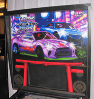 Image # 75220: Tokyo Perfect Drift Translite 
(Photographed at Chicago Pinball Expo 2019.)