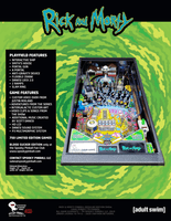 Image # 79127: Rick And Morty (Standard Edition) Flyer - Back 
(The front side of this flyer shows only the Blood Sucker Edition cabinet.)