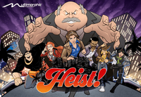 Image # 75599: Heist Original Translite Art