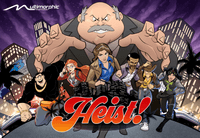 Image # 75600: Heist Revised Translite Art 
(The only difference we see in this revision is that the office building lights above the name are brighter and a few of them are defined better.)