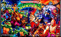 Image # 78241: Teenage Mutant Ninja Turtles (Limited Edition) Mirrored Backglass