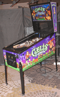 Image # 79858: Celts Prototype Game - Cabinet - Full View 
(Photographed at Pinball Expo 2019 in Chicago.)