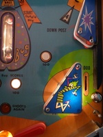 Image # 41410: Dipsy Doodle Lower Right Playfield - Gate Open