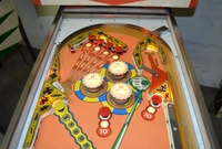 Image # 61040: Discotek German Upper Playfield 
(Serial number DK 1092.)