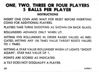 Image # 8316: Dodge City Instruction Card