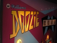 Image # 39420: Doozie Illuminated Backglass - Detail