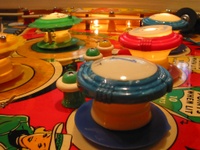 Image # 21559: Double Barrel Playfield - Detail