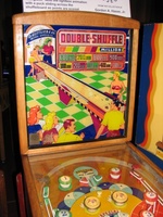 Image # 46759: Double-Shuffle Backglass 
(Serial number 011269DS.)