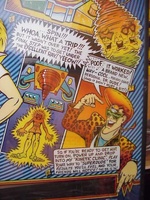Image # 42162: Dr. Dude And His Excellent Ray Backglass - Detail