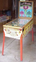 Image # 12022: Duette Cabinet - Full View 
(The coin door shown here is not original to this game as it has the dome-shaped coin return guide)