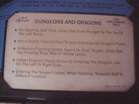 Image # 33885: Dungeons & Dragons Instruction Card