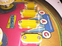 Image # 81515: Duotron Sample Game - Playfield - Detail 
(Serial number 01012 S.)