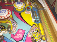 Image # 81518: Duotron Sample Game - Playfield - Detail 
(Serial number 01012 S.)