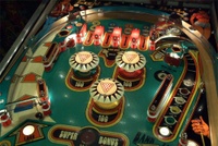 Image # 17718: Eight Ball Illuminated Upper Playfield