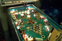 Image # 17717: Eight Ball Illuminated Stripped Playfield