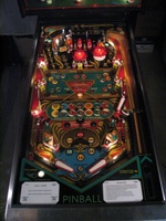 Image # 25980: Eight Ball Champ Illuminated Playfield - Feature Lites Off