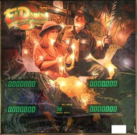 Image # 65128: El Dorado City of Gold Illuminated Backglass