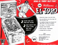 Image # 4473: El Toro Flyer 
(A distributor name and address is printed on this flyer.)