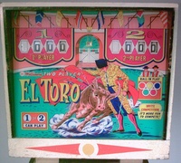 Image # 11924: El Toro Backglass