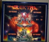 Image # 24083: Elektra Early Production Backglass