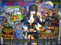 Image # 6509: Elvira and the Party Monsters Backglass