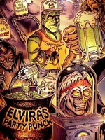 Image # 37004: Elvira and the Party Monsters Backglass - Detail