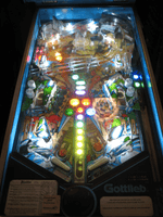 Image # 75200: Excalibur Illuminated Playfield 
(Serial number 46800.)