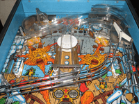 Image # 75201: Excalibur Upper Playfield 
(Serial number 46800.)