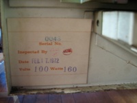 Image # 59712: Explorer Inspection Date 
(Serial number 0048.)