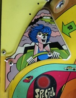 Image # 39616: Expressway Playfield Plastic 
(The serial number is 1530.)