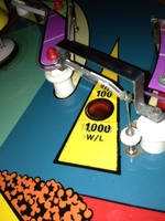 Image # 55305: Faces Playfield Appliqu� 
(The original 10,000 points value of the spinning target was reduced to 1,000 points. Serial number 471.)