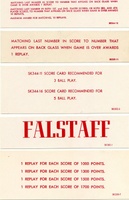 Image # 5298: Falstaff Score Card