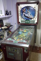 Image # 52796: Nautilus Cabinet - Front View 
(The outer backglass has been removed in this view.)