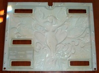 Image # 25704: Farfalla Backglass Insert Reverse - Italian Version