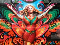 Image # 21089: Farfalla Backglass - Detail (USA Version)