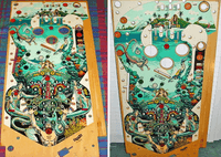Image # 76065: Fathom NOS Playfield 
(This playfield was identified to us as New Old Stock.)