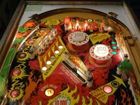 Image # 40200: Fire Queen Illuminated Upper Playfield