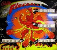 Image # 14303: Fireball German Backglass