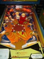 Image # 44010: Fireball Playfield 
(Serial number 4436.)